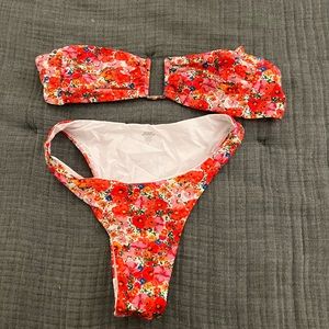 Monday Swimwear Floral Swimsuit Set